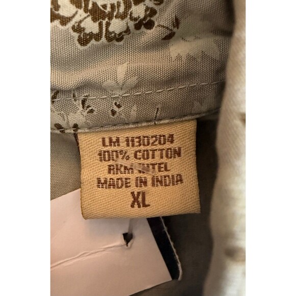 Larry Mahan Western Shirt Diamond Pearl Snap Men XL Paisley Floral Sawtooth - Picture 6 of 12